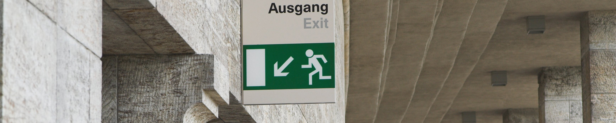 Notausgangsschild